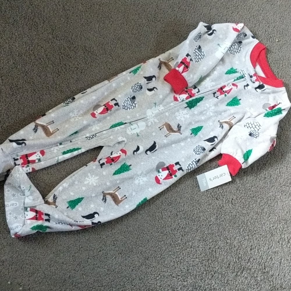 Carters Fleece Christmas Pajamas * 18 Months * NWT